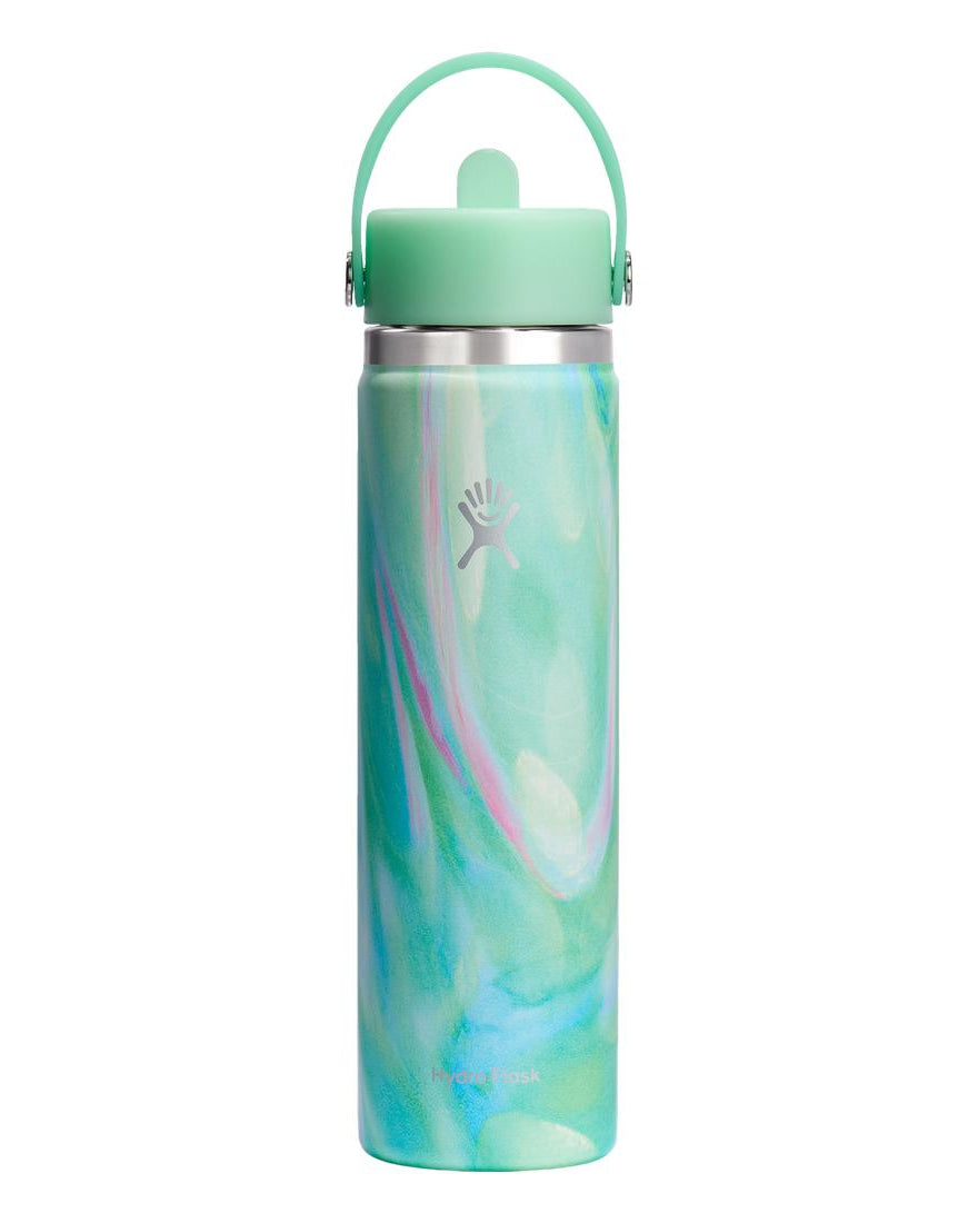 Hydro Flask HYDRO FLASK 24 OZ WIDE FLEX STRAW CAP JELLY GREEN