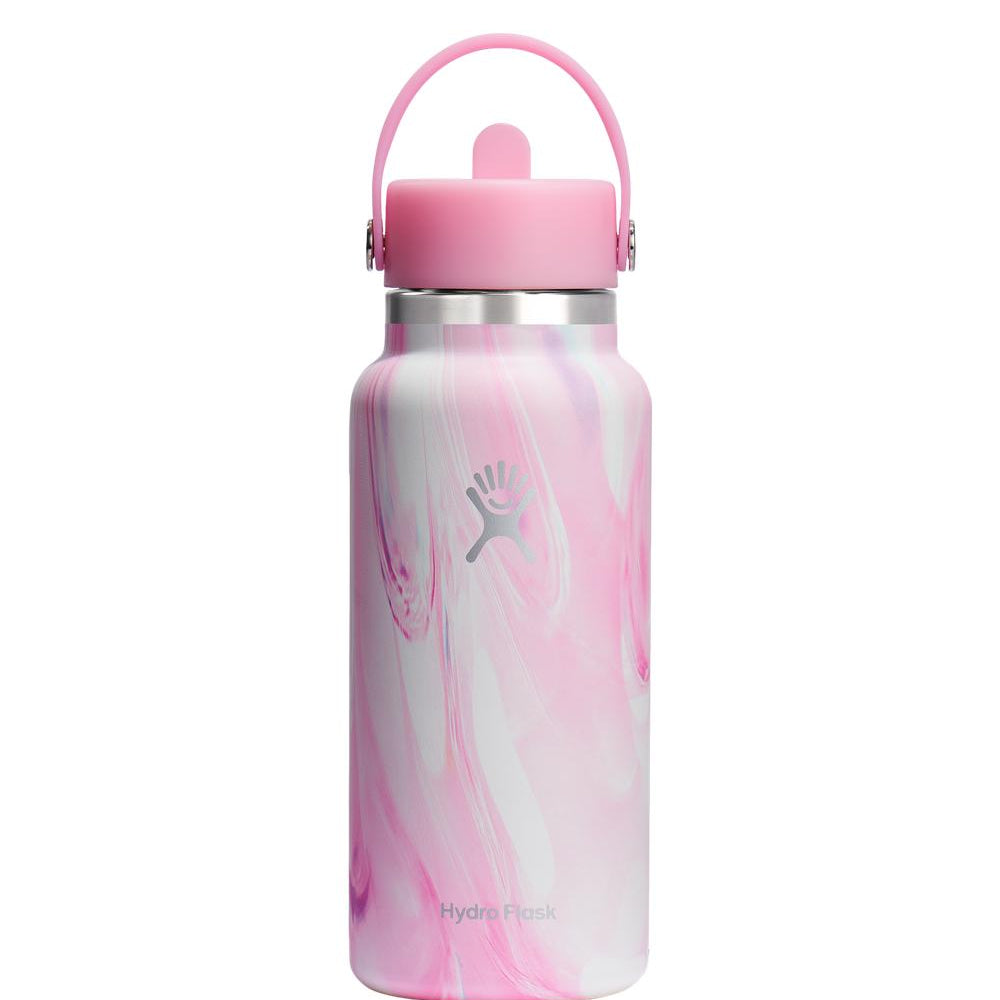 Hydro Flask HYDRO FLASK 32 OZ WIDE FLEX STRAW CAP JELLY PINK