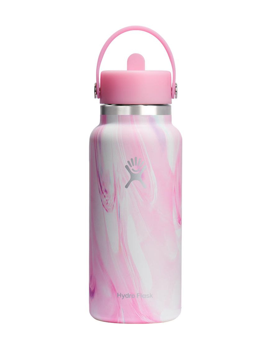 Hydro Flask HYDRO FLASK 32 OZ WIDE FLEX STRAW CAP JELLY PINK