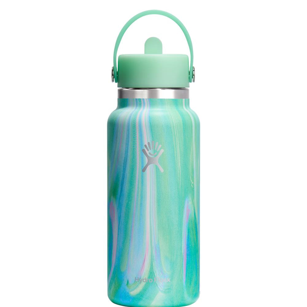Hydro Flask HYDRO FLASK 32 OZ WIDE FLEX STRAW CAP JELLY GREEN