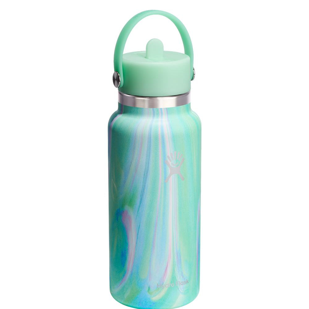 Hydro Flask HYDRO FLASK 32 OZ WIDE FLEX STRAW CAP JELLY GREEN