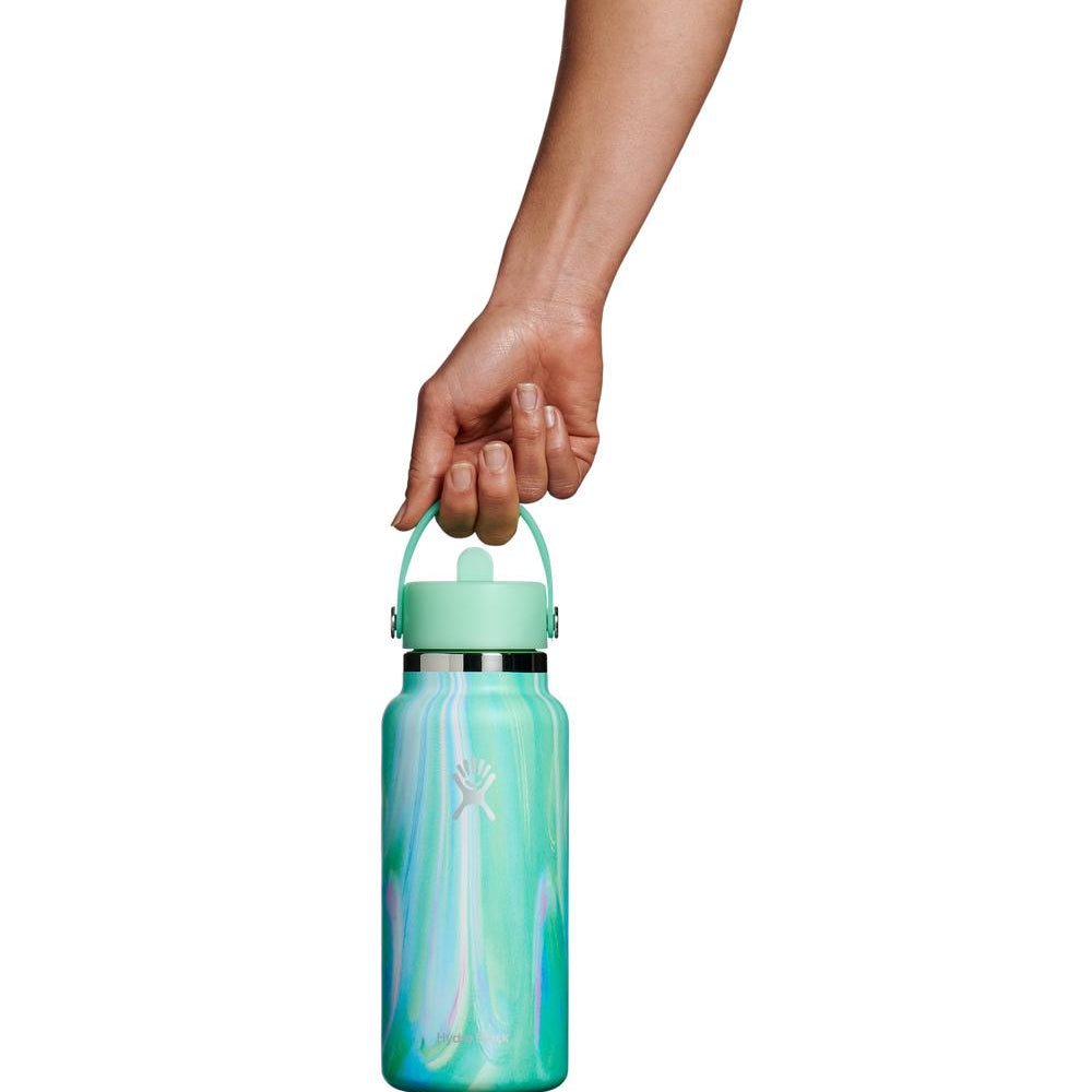 Hydro Flask HYDRO FLASK 32 OZ WIDE FLEX STRAW CAP JELLY GREEN