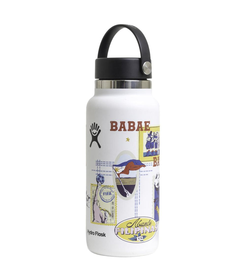 HYDRO FLASK 32OZ WIDE FLEX CAP LE PFF-WHITE