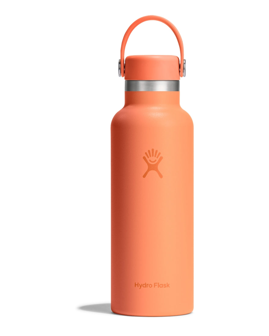 Hydro Flask HYDRO FLASK 18OZ STANDARD FLEX CAP NECTAR ORANGE