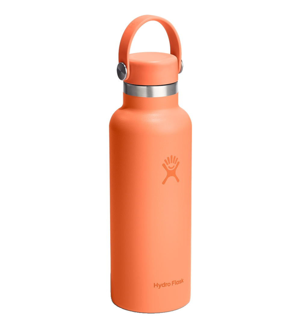 Hydro Flask HYDRO FLASK 18OZ STANDARD FLEX CAP NECTAR ORANGE