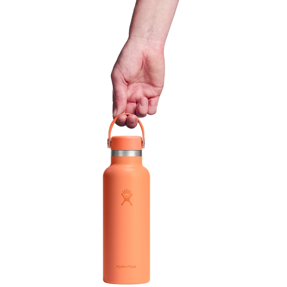 Hydro Flask HYDRO FLASK 18OZ STANDARD FLEX CAP NECTAR ORANGE