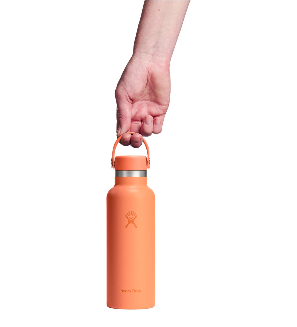 Hydro Flask HYDRO FLASK 18OZ STANDARD FLEX CAP NECTAR ORANGE