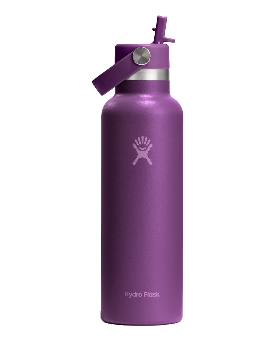 Hydro Flask HYDRO FLASK 21OZ STANDARD FLEX STRAW CAP BEACHPLUM