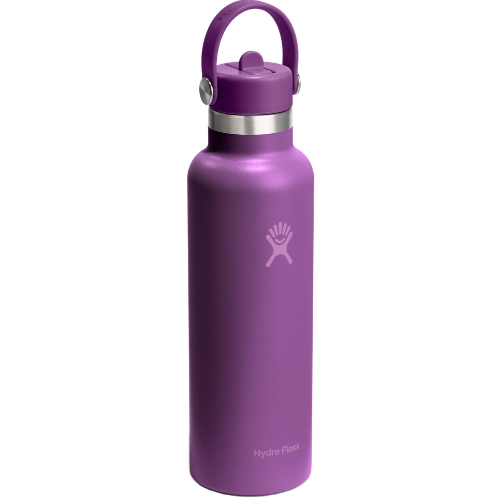 Hydro Flask HYDRO FLASK 21OZ STANDARD FLEX STRAW CAP BEACHPLUM