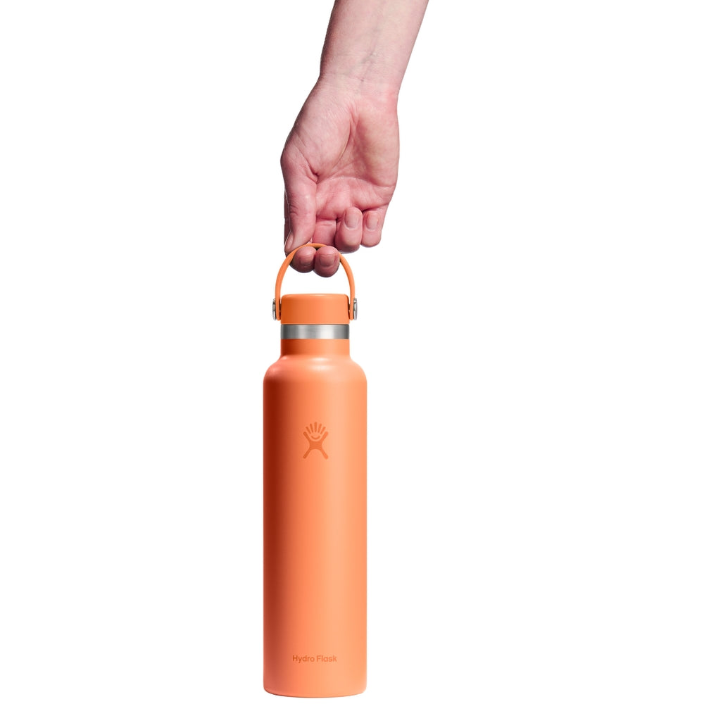 Hydro Flask HYDRO FLASK 24OZ STANDARD FLEX CAP NECTAR ORANGE