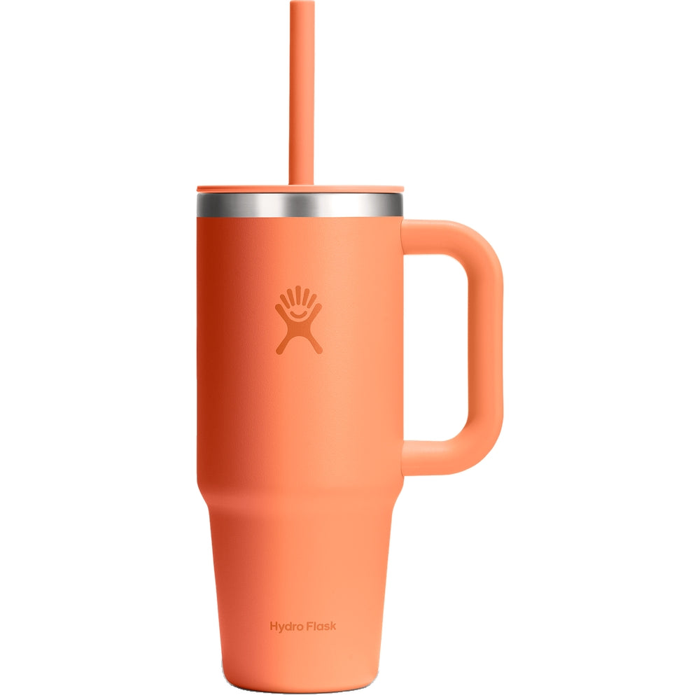 Hydro Flask HYDRO FLASK 24OZ ALL AROUND TRAVEL TUMBLER NECTAR ORANGE