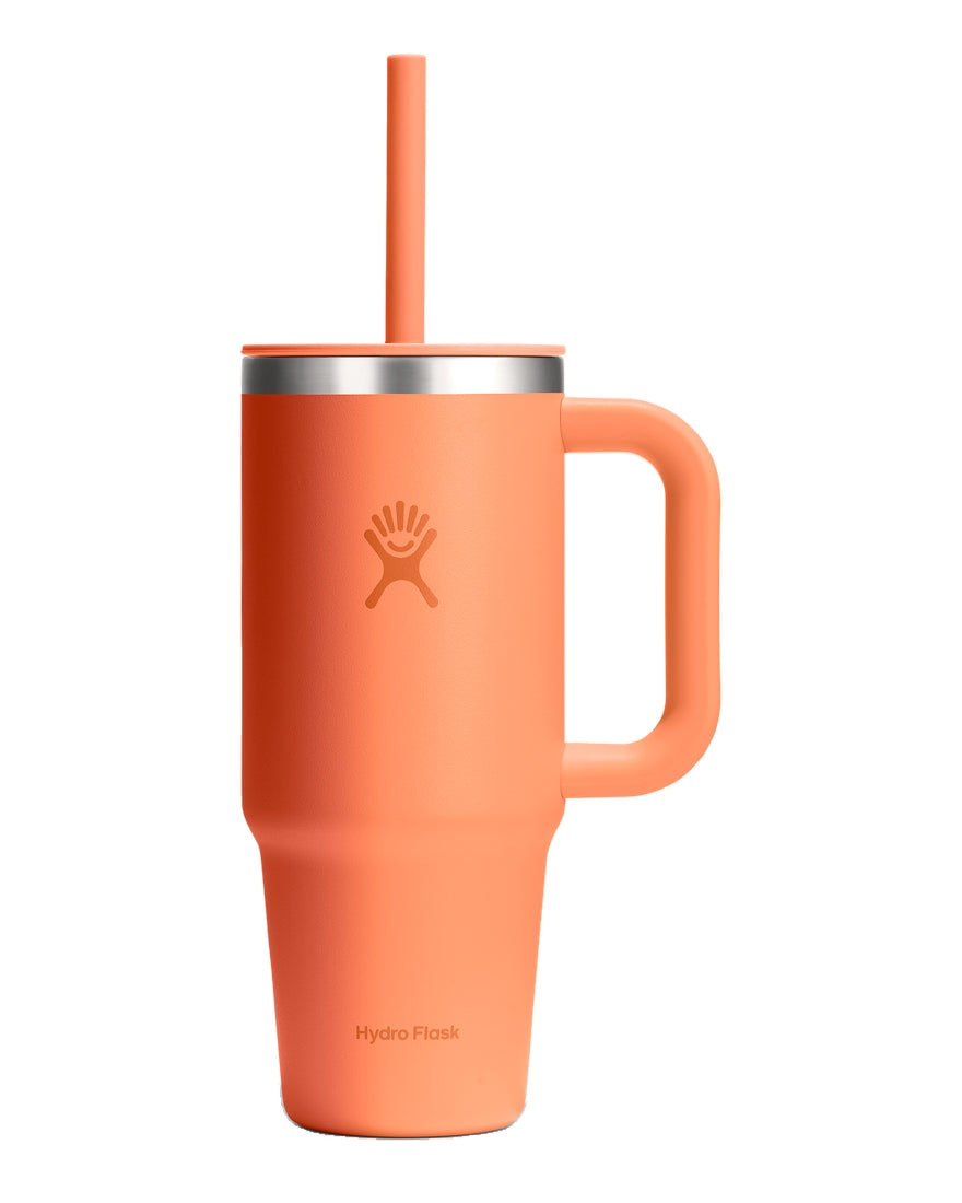 Hydro Flask HYDRO FLASK 24OZ ALL AROUND TRAVEL TUMBLER NECTAR ORANGE