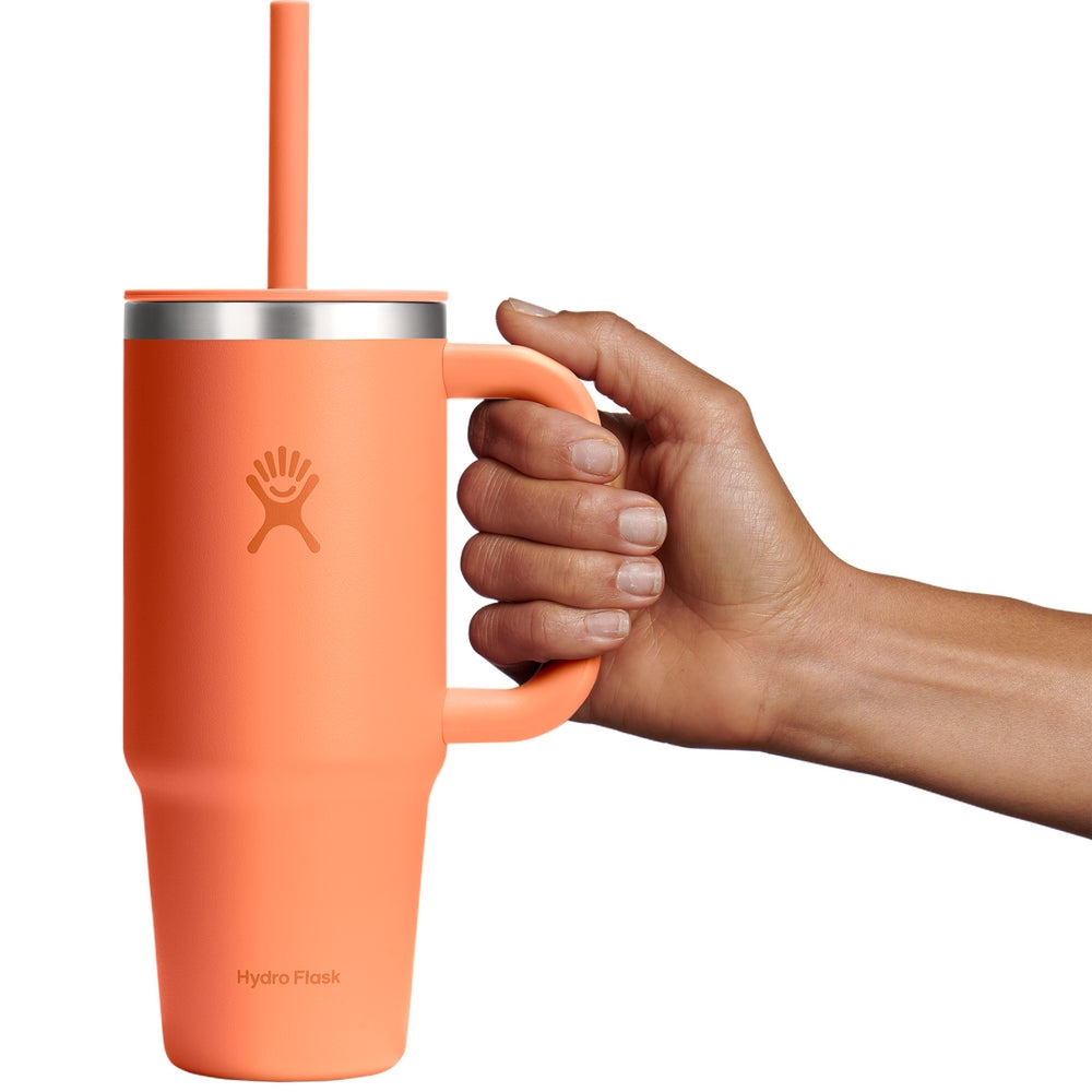 Hydro Flask HYDRO FLASK 24OZ ALL AROUND TRAVEL TUMBLER NECTAR ORANGE