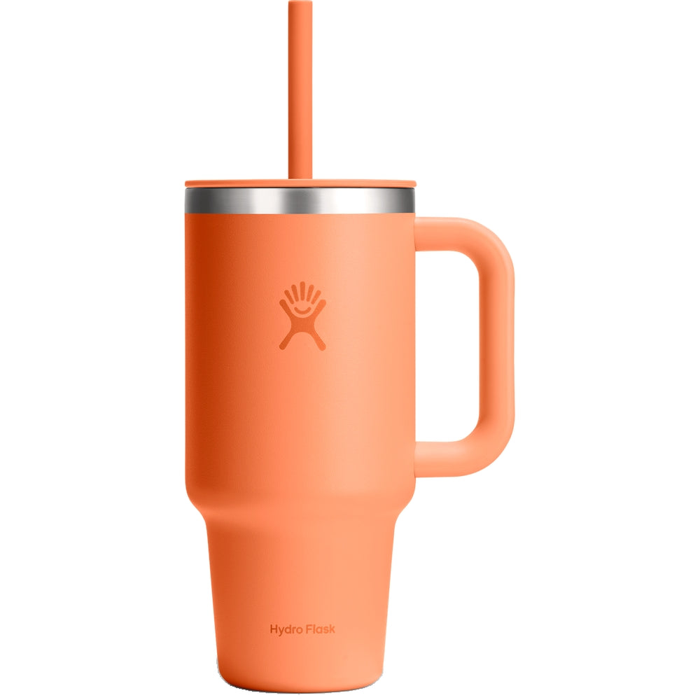 Hydro Flask HYDRO FLASK 32OZ ALL AROUND TRAVEL TUMBLER NECTAR ORANGE