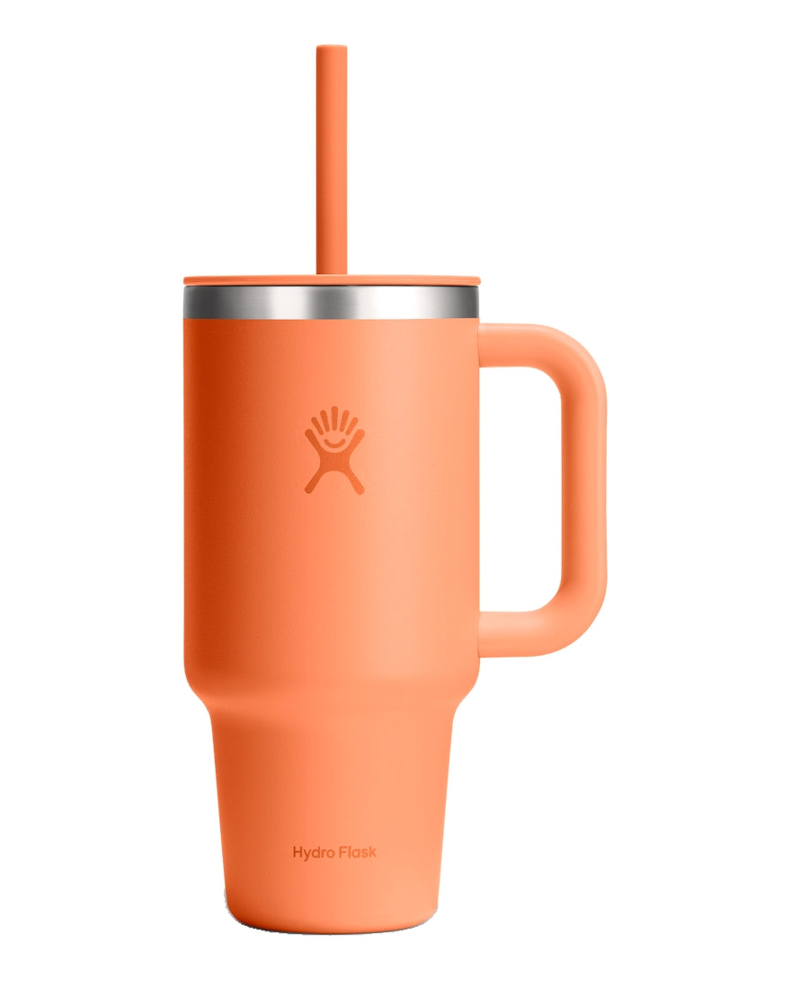 Hydro Flask HYDRO FLASK 32OZ ALL AROUND TRAVEL TUMBLER NECTAR ORANGE