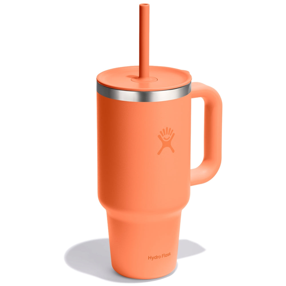 Hydro Flask HYDRO FLASK 32OZ ALL AROUND TRAVEL TUMBLER NECTAR ORANGE