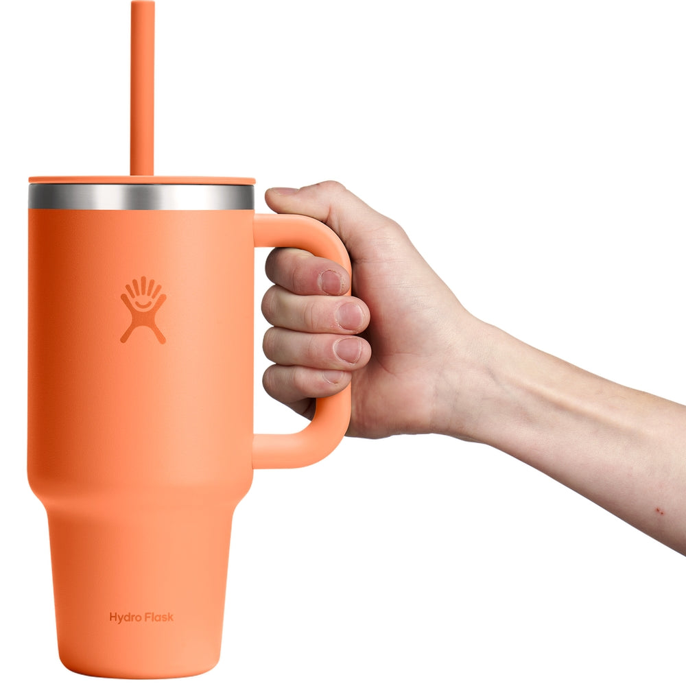 Hydro Flask HYDRO FLASK 32OZ ALL AROUND TRAVEL TUMBLER NECTAR ORANGE