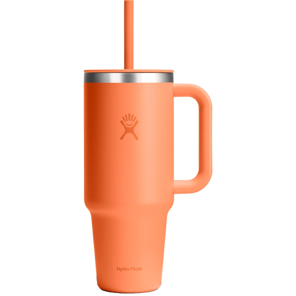 Hydro Flask HYDRO FLASK 40OZ ALL AROUND TRAVEL TUMBLER NECTAR ORANGE
