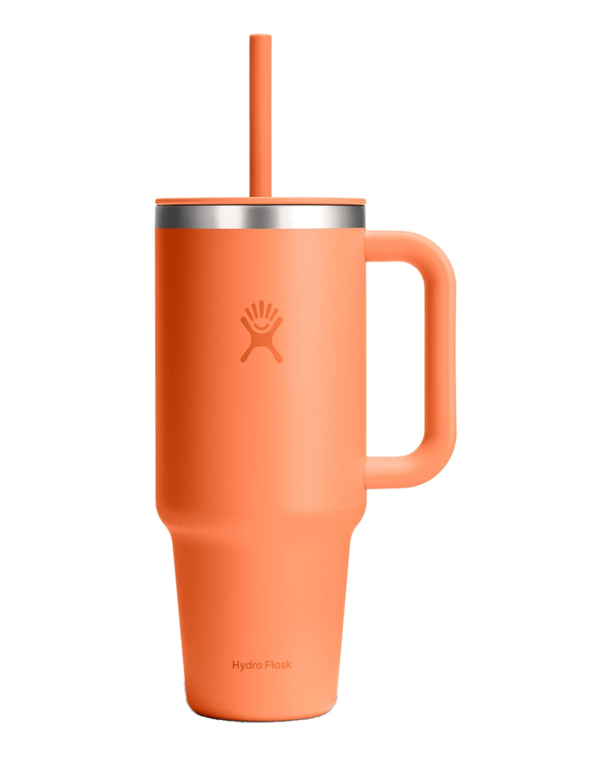 Hydro Flask HYDRO FLASK 40OZ ALL AROUND TRAVEL TUMBLER NECTAR ORANGE