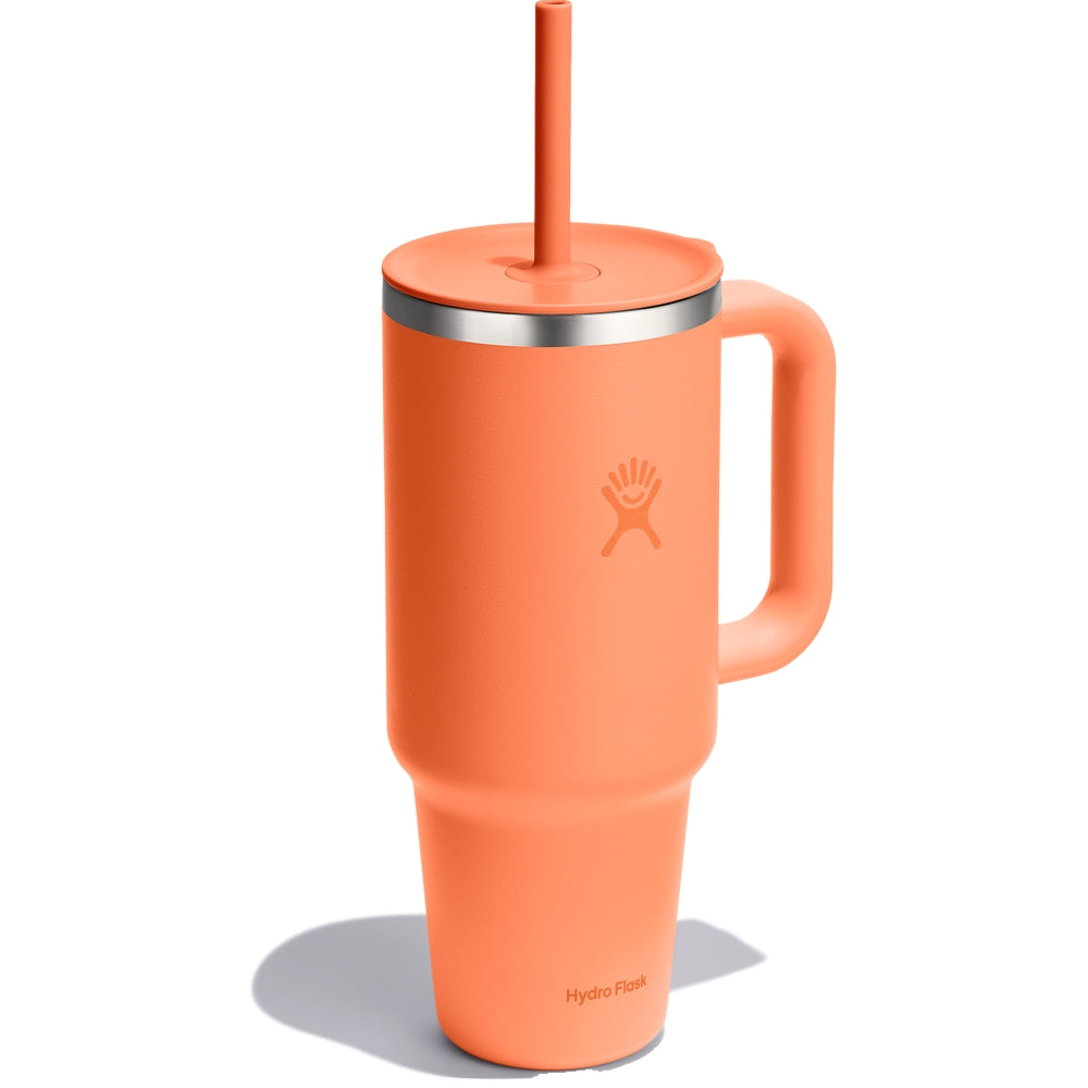 Hydro Flask HYDRO FLASK 40OZ ALL AROUND TRAVEL TUMBLER NECTAR ORANGE