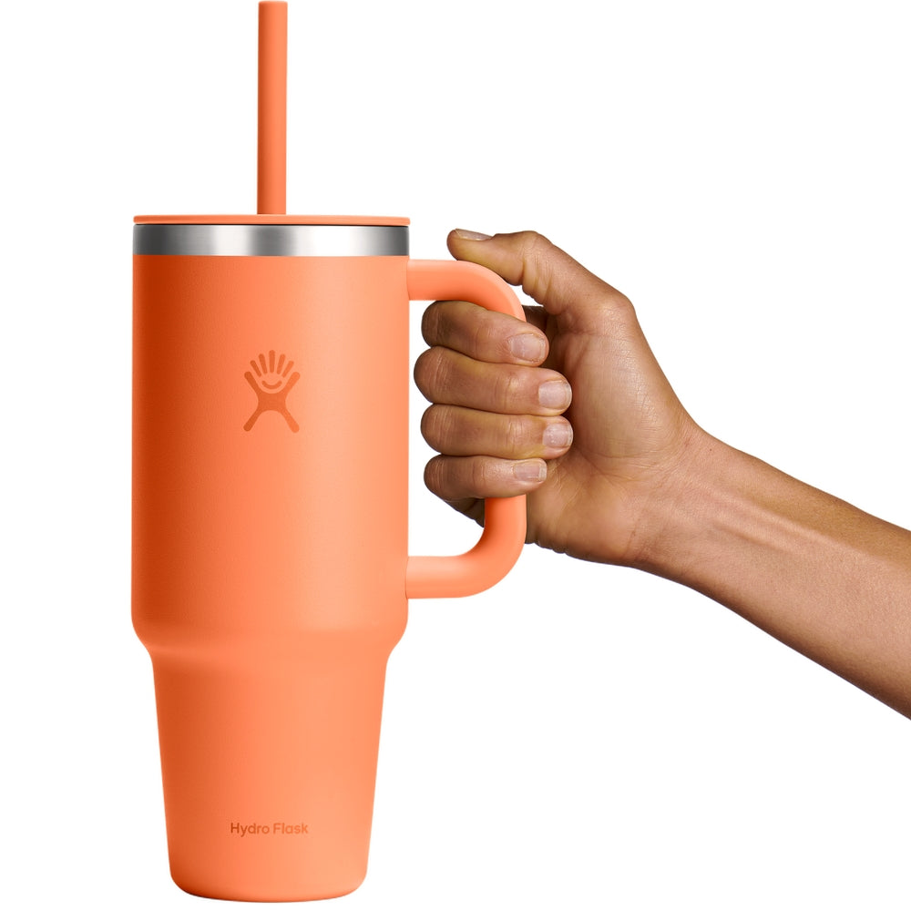 Hydro Flask HYDRO FLASK 40OZ ALL AROUND TRAVEL TUMBLER NECTAR ORANGE