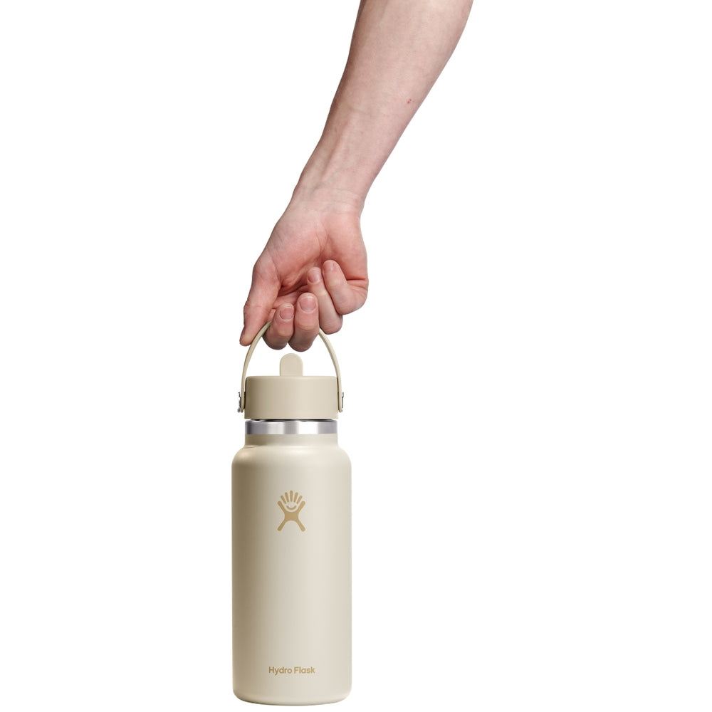 Hydro Flask HYDRO FLASK 32OZ WIDE FLEX STRAW CAP COCONUT