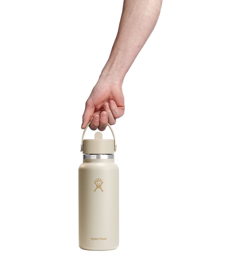 Hydro Flask HYDRO FLASK 32OZ WIDE FLEX STRAW CAP COCONUT