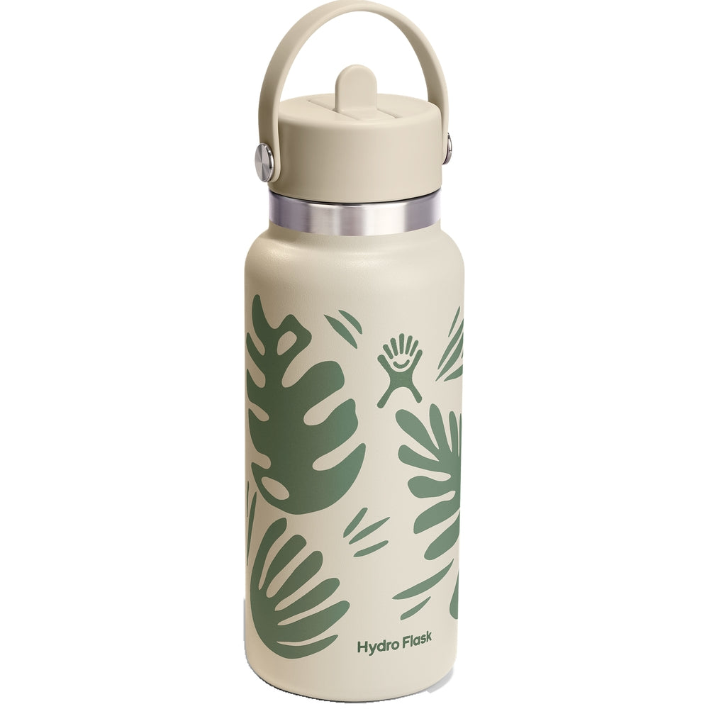 Hydro Flask HYDRO FLASK 32OZ WIDE FLEX STRAW CAP BOTANICAL BLISS