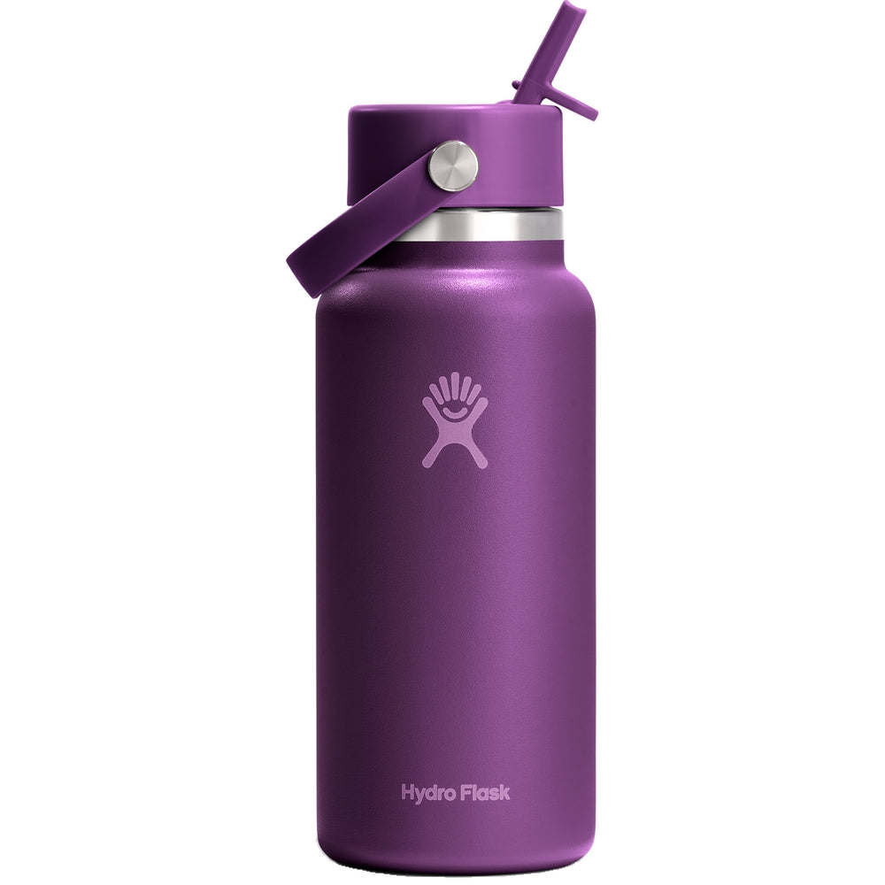 Hydro Flask HYDRO FLASK 32OZ WIDE FLEX STRAW CAP BEACHPLUM PU