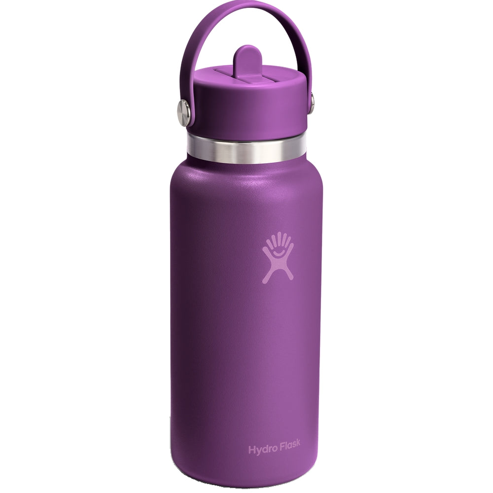 Hydro Flask HYDRO FLASK 32OZ WIDE FLEX STRAW CAP BEACHPLUM PU