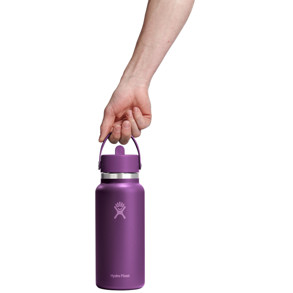Hydro Flask HYDRO FLASK 32OZ WIDE FLEX STRAW CAP BEACHPLUM PU