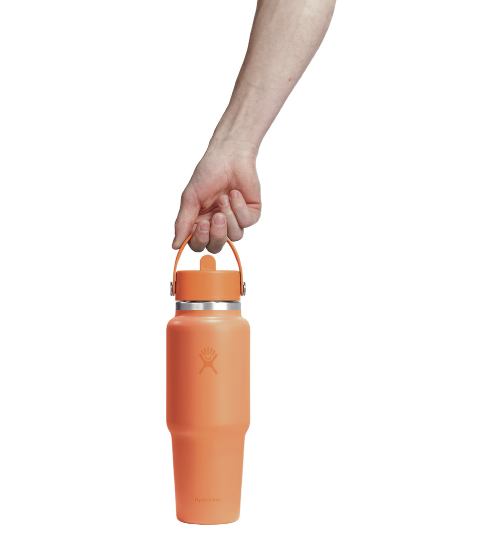 Hydro Flask HYDRO FLASK 32OZ TRAVEL BOTTLE NECTAR ORANGE
