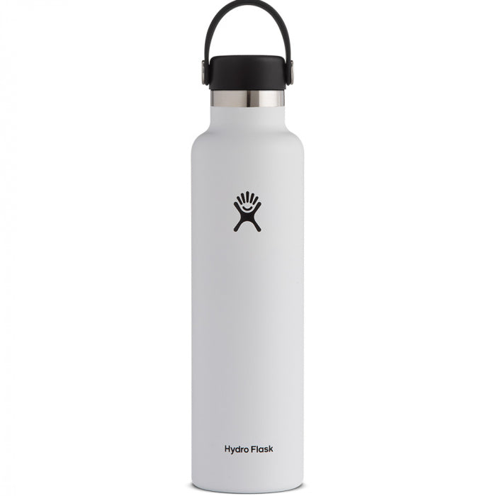 HYDRO FLASK 24 oz White Standard Mouth