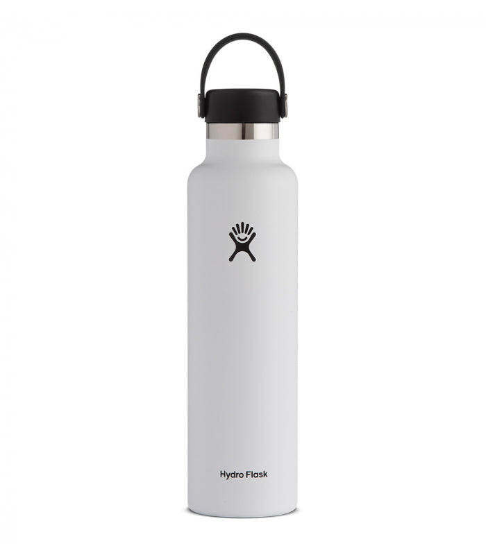 HYDRO FLASK 24 oz White Standard Mouth