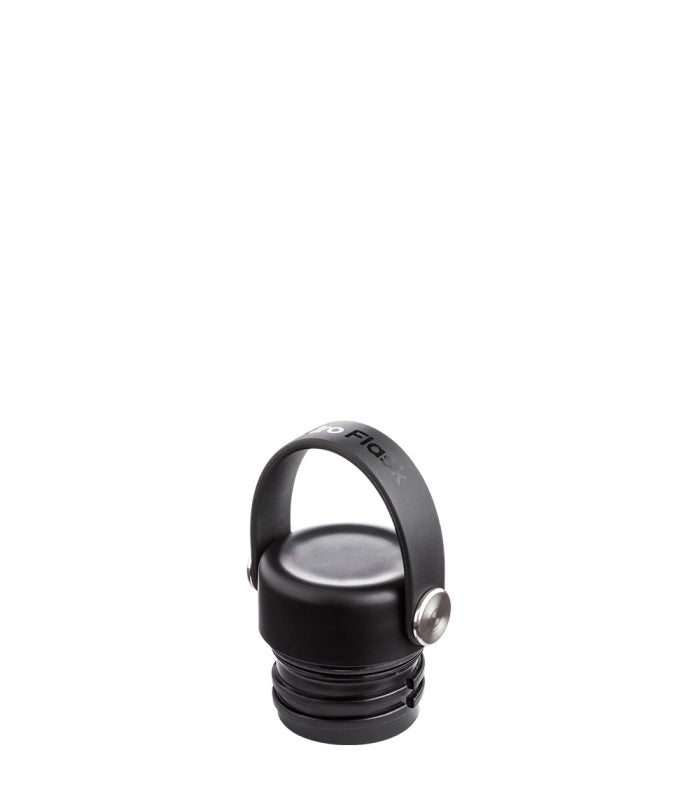 HYDRO FLASK Black Standard Mouth Flex Cap