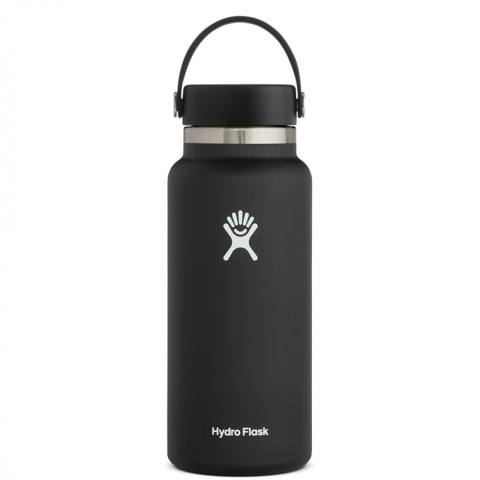 HYDRO FLASK 32 oz Black 2.0 Wide Mouth