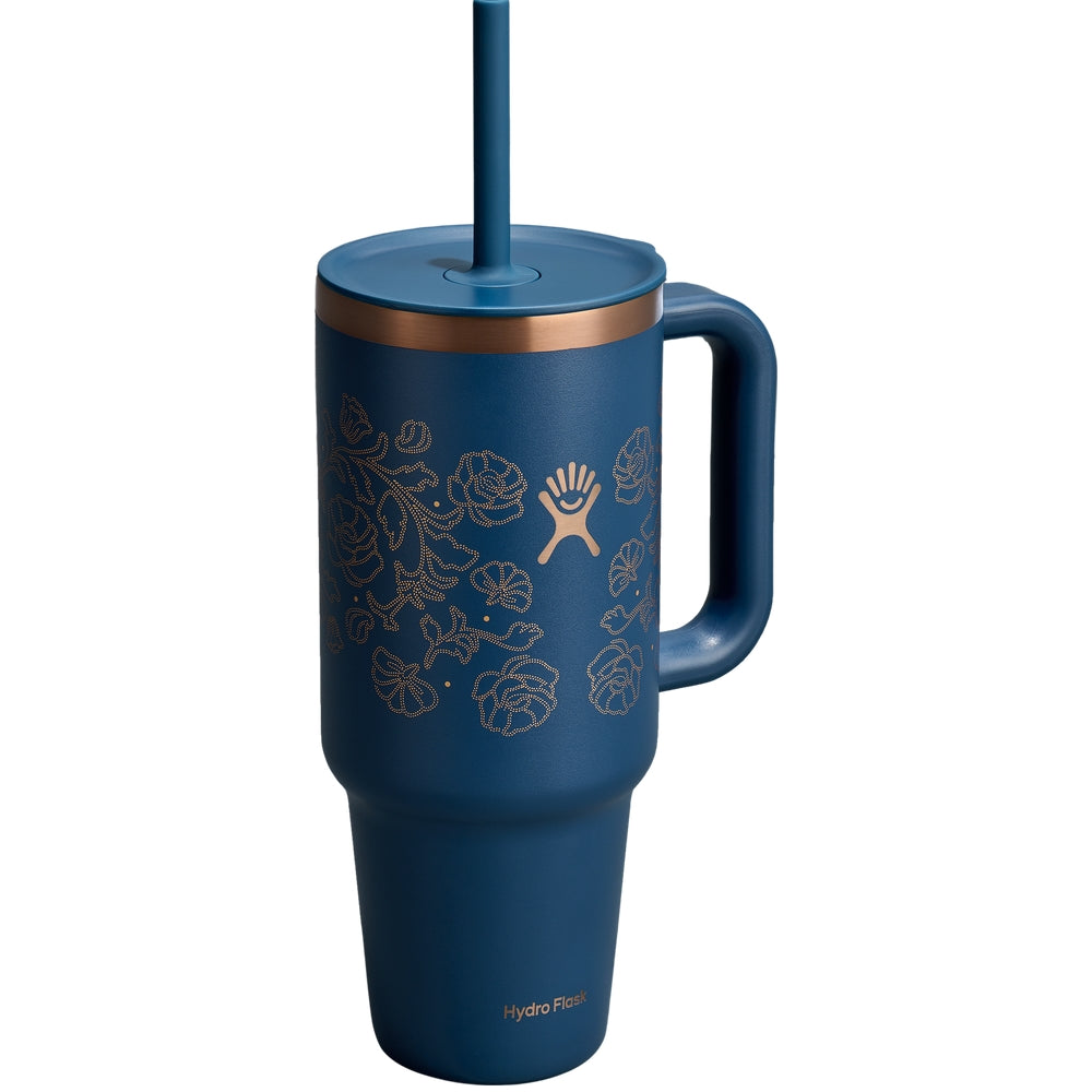 Hydro Flask HYDRO FLASK 400Z ALL AROUND TRAVEL TUMBLER DARK BLUE