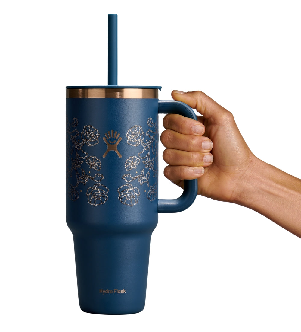 Hydro Flask HYDRO FLASK 400Z ALL AROUND TRAVEL TUMBLER DARK BLUE