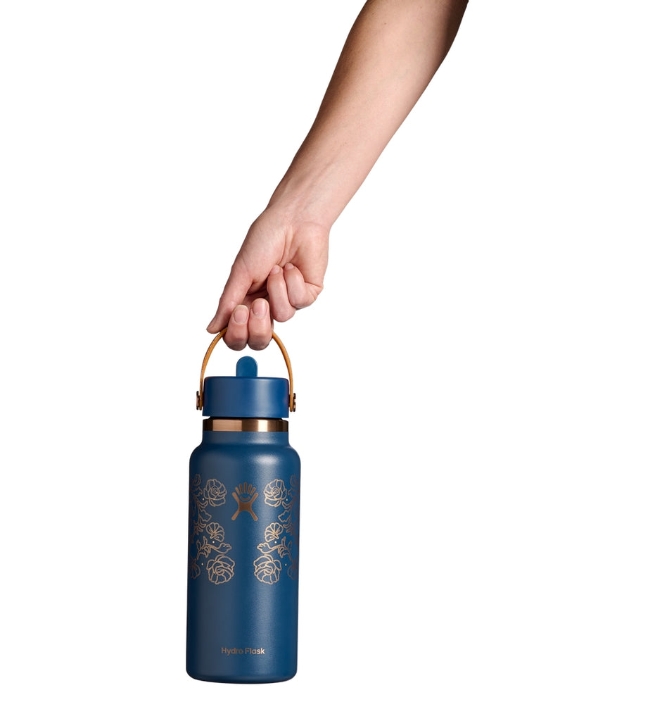 Wide Flex Straw Cap Water Bottle