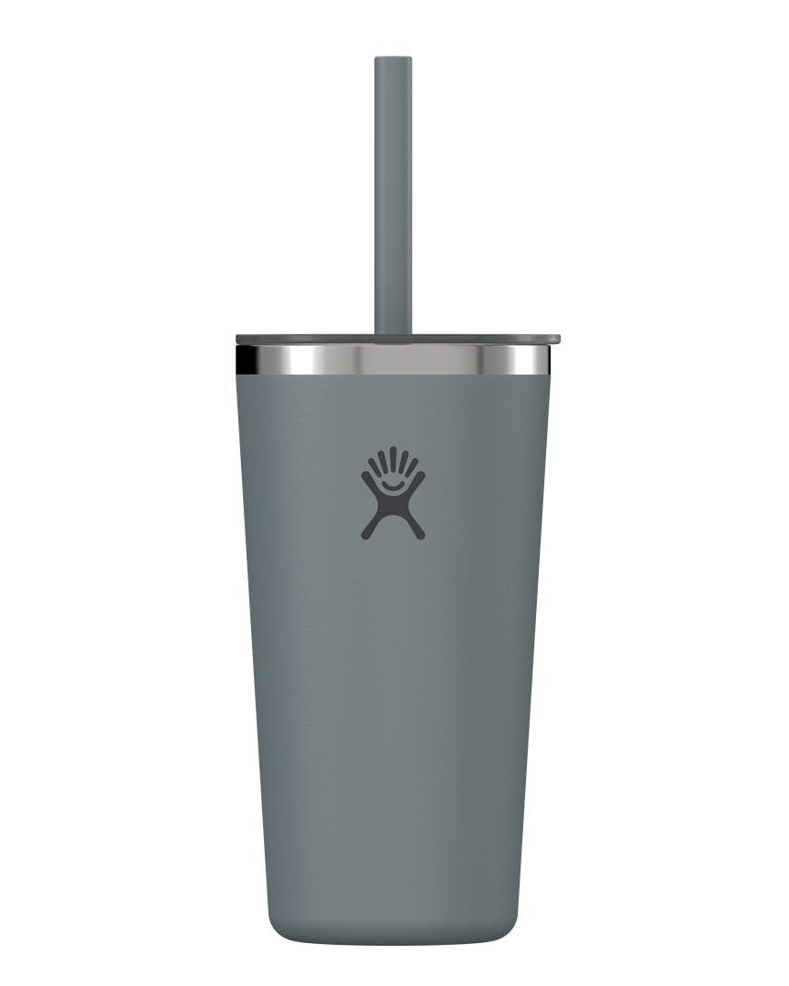 Hydro Flask HYDRO FLASK 20OZ TUMBLER CLEAR STRAW LID SHALE GRAY