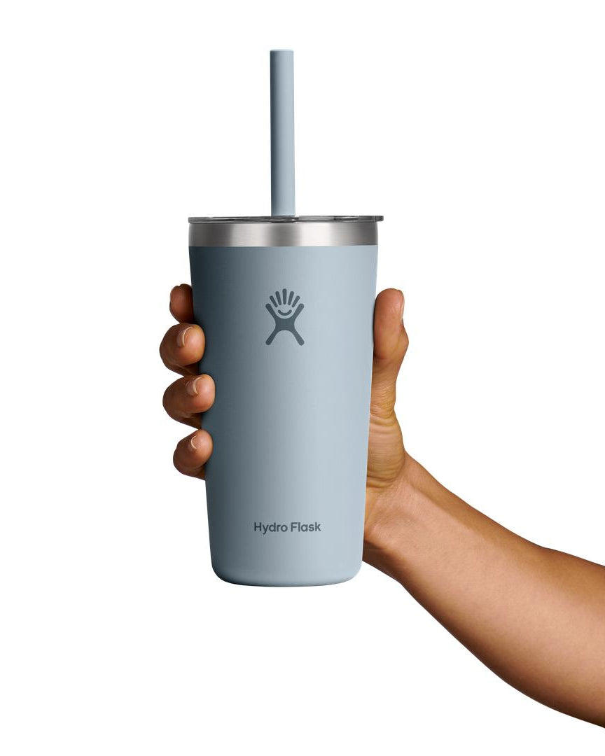Hydro Flask HYDRO FLASK 20OZ TUMBLER CLEAR STRAW LID SHALE GRAY