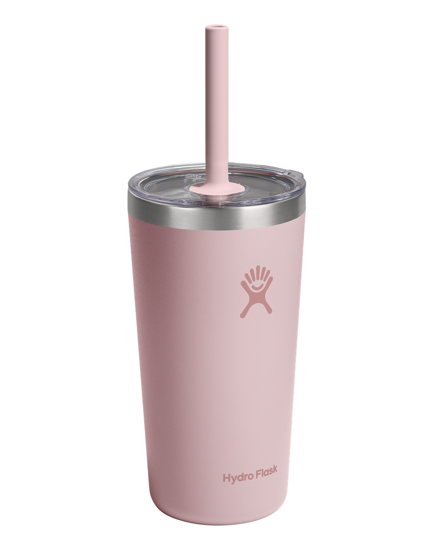 Hydro Flask HYDRO FLASK 20OZ TUMBLER CLEAR STRAW LID TRILLIUM