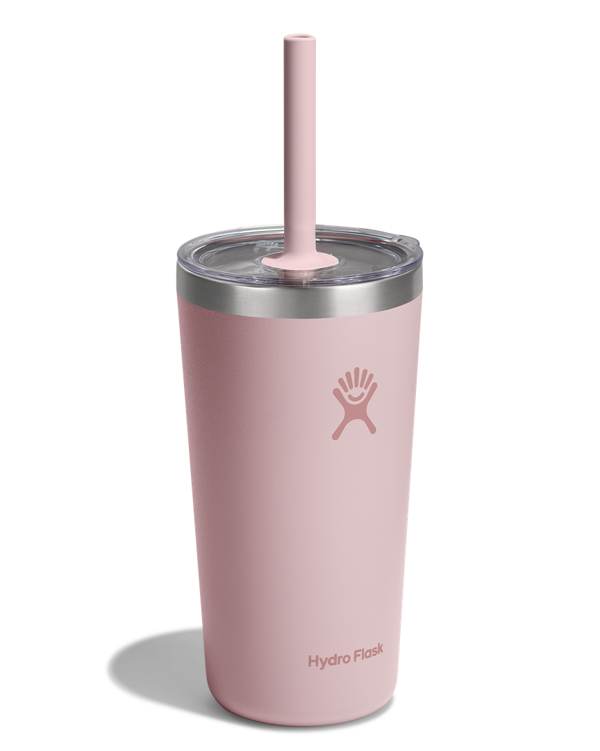 Hydro Flask HYDRO FLASK 20OZ TUMBLER CLEAR STRAW LID TRILLIUM