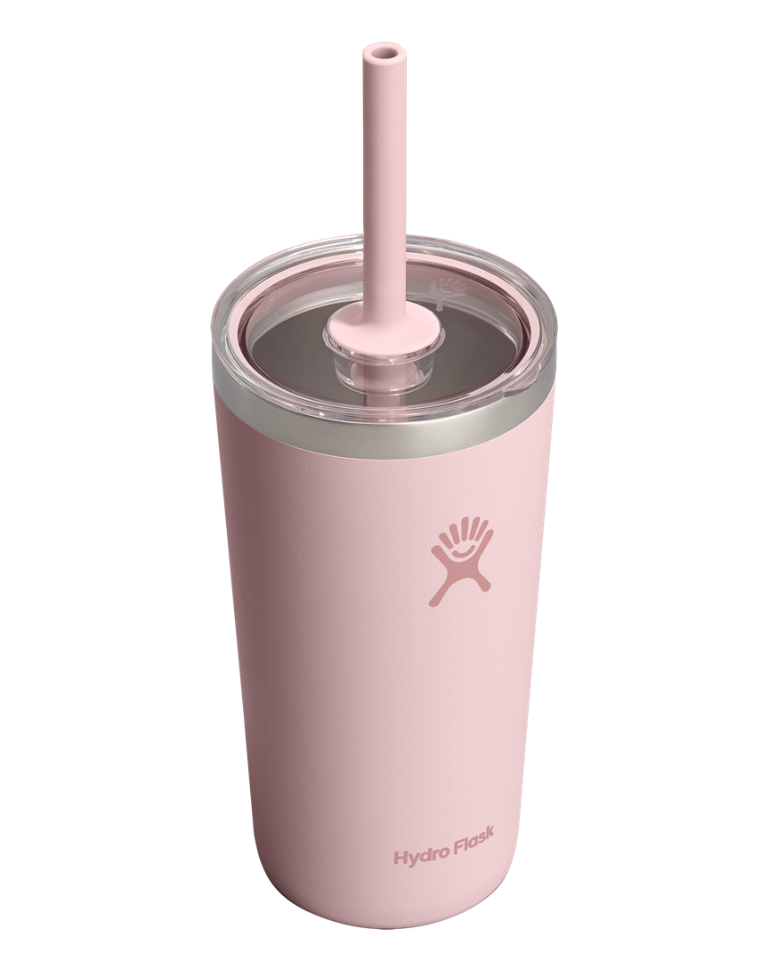 Hydro Flask HYDRO FLASK 20OZ TUMBLER CLEAR STRAW LID TRILLIUM