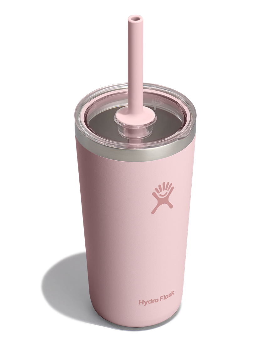 Hydro Flask HYDRO FLASK 20OZ TUMBLER CLEAR STRAW LID TRILLIUM