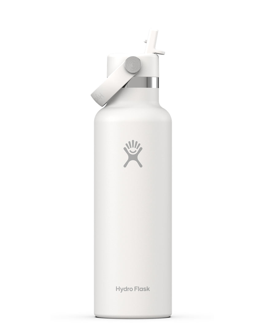 Hydro Flask HYDRO FLASK 21OZ STANDARD FLEX STRAW CAP WHITE