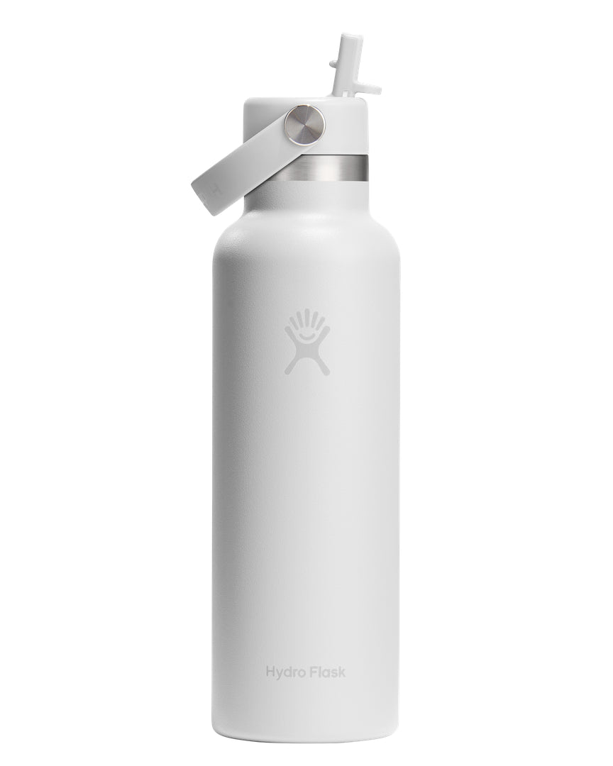 Hydro Flask HYDRO FLASK 21OZ STANDARD FLEX STRAW CAP WHITE