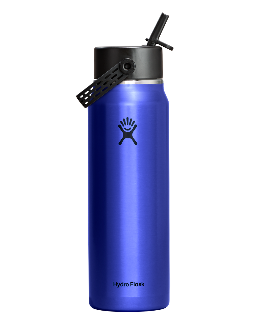Hydro Flask HYDRO FLASK 32OZ LIGHTWEIGHT WIDE STRAW SAPPHIRE BLUE