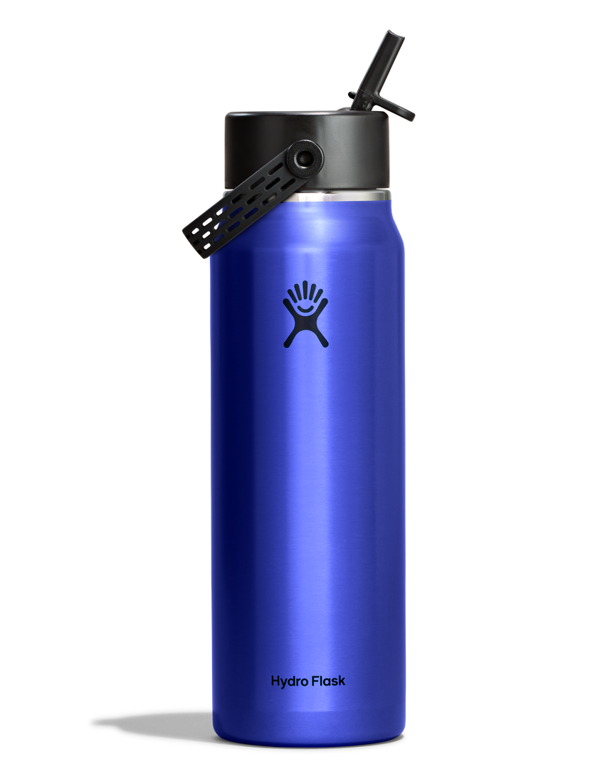 Hydro Flask HYDRO FLASK 32OZ LIGHTWEIGHT WIDE STRAW SAPPHIRE BLUE