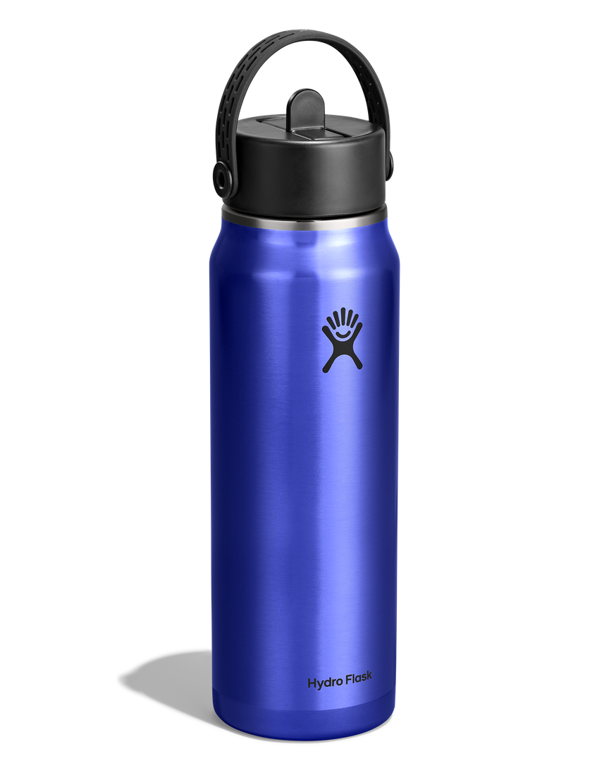 Hydro Flask HYDRO FLASK 32OZ LIGHTWEIGHT WIDE STRAW SAPPHIRE BLUE